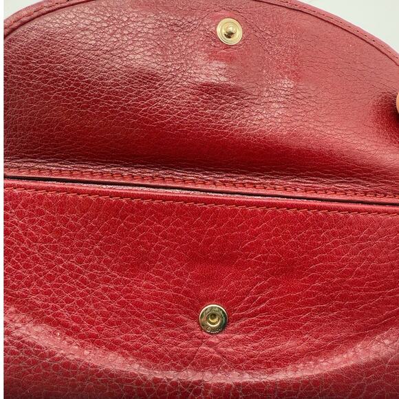 Chloe Lily Leather Continental Zip Around Wallet*Burgundy*Very nice condition - Picture 14 of 15